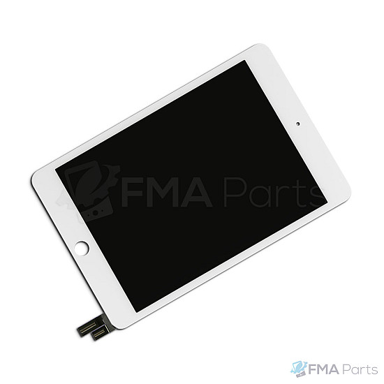 [High Quality] LCD Touch Screen Digitizer Assembly - White (With Adhesive) for iPad Mini 4